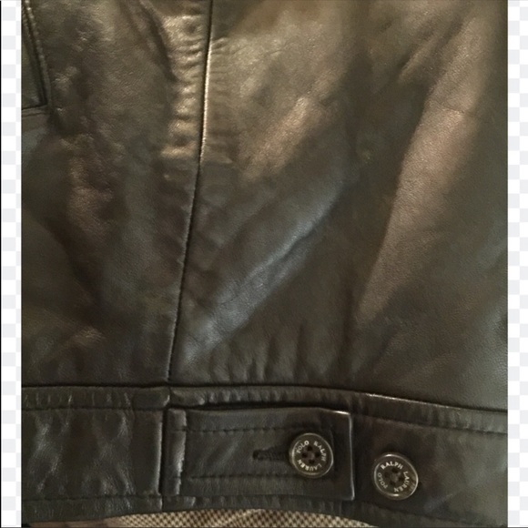 🕋🏇🏿 POLO LEATHER BOMBER JACKET 🏇🏿🕋 - Picture 3 of 8